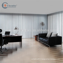 Thermal insulated japanese style office vertical window blinds